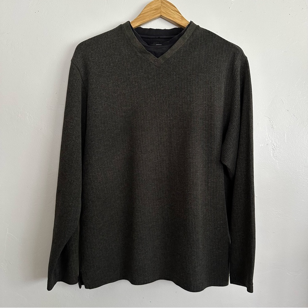 Green HAGGAR shirt